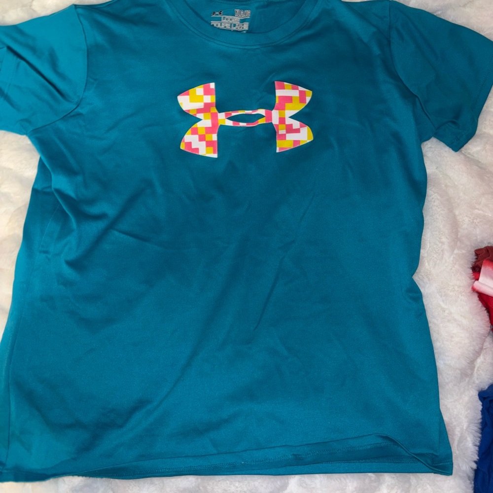 Under Armour Kids Blue Graphic T-Shirt